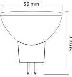 MR16 GU5,3 COB-Strahler 5W 350lm 40 warmwei