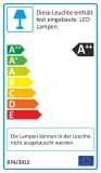 LED Alu-Schiene 25cm 2W 150lm 120 wei